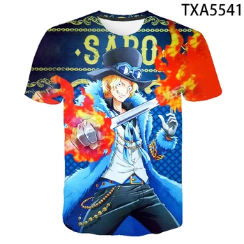 One Piece 2020 New 3D T shirt Men Women Children Casual Streetwear Boy Girl Kids Printed T-shirt Fashion Summer Cool Върховете Tee