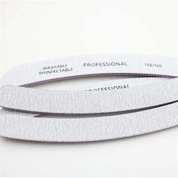 1pcs Professional Nail Art File Buffers,100/180&100/100 Здрава карета перална шкурка За Маникюр на Естествени Нокти
