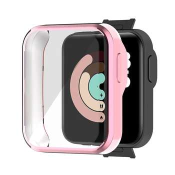 Калъф Броня Рамка, Протектор на Екрана, за Xiaomi Mi Watch Lite Redmi Watch Moving Health Shatter-Resistant Case