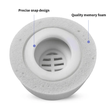 Memory Foam Ear Tips for HUAWEI Freebuds Pro Eartips True Wireless Earbud Tips Anti-Slip Избягвайте Падането намаляване на Шума 8шт