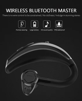 В една Безжична Bluetooth Слушалка С Микрофон Стерео намаляване на шума, тапи за уши IPX6 Водоустойчив КСО Чип Бизнес Спортни Слушалки