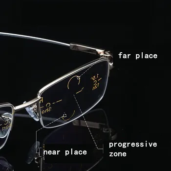 Автоматична корекция на Прогресивни Очила За Четене на Мъже, Жени 2001 Blue Light Blocking Multifocus Readers Компютърни Очила 1.5