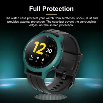 PC Case Дяволът Proof Protective Shell For Realme S Smart Watch Защитен Калъф Делото Интелигентна Носимые Аксесоари