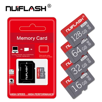 Micro SD Оригинална карта памет 256G 128GB 32GB 64GB High Speed 16gb Class10 8gb Microsd Mini TF Карта cartao de memoria 128gb