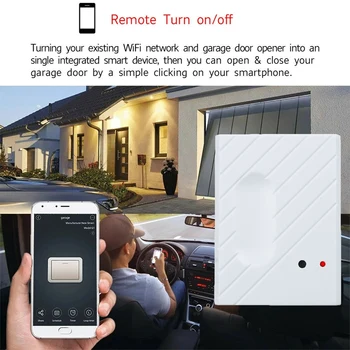 WiFi Smart Switch Car Garage Door Opener Дистанционно Управление за eWeLink APP Phone Support Алекса Google Home