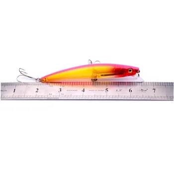 1 Бр Lumino Fishing Баит 11.5 CM 10.2 G Fishing Баит Mino 10 Color Bionic Hard Баит Large Sea Fishing Imitating Fish Rushing Away