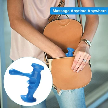 Handheld Deep Tissue Massage Tool Самостоятелно Massager Trigger Point Reflexology Body Long Arm Effective Home SPA Самостоятелно Massager Tool