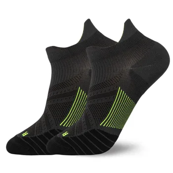 Дамски Чорапи с ниско Деколте глезена Мъжки чорапи Къси Тръби Анти-пот Дишащ Външен Джогинг, Баскетбол, Футбол Спортни чорапи