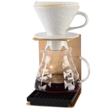 Coffee V60 Stable Rack Filter Coffee Cup Holder Drip Filter Paper Filter Coffee Dripper Stand Household Barista Hand Make