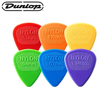 Dunlop цветни Китара Медиатори на Бас-Невротрансмитер, Акустични и Електрически Аксесоари Класически Найлонови Китара Медиатори 0.53/0.67/0.94/1.07/1.14 мм
