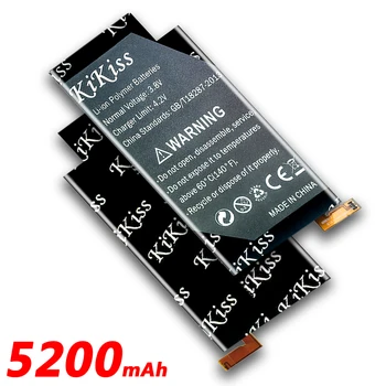 KiKiss 5200mAh FB55 Батерия за Motorola Moto DROID Turbo 2 Turbo2 XT1585 XT1581 XT1580 Moto X Force MotoX Force Телефонни Батерии