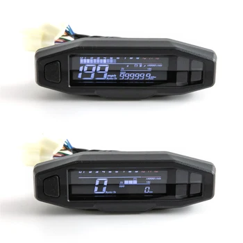 Мотор LCD-Метър за измерване на Скоростта честотата на въртене на Универсален Цифров Километраж Електрически Инжекцион И Карбуратор Метър За Руски KR200