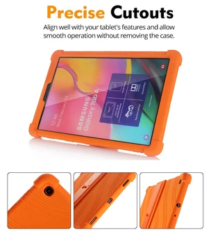 Калъф за Samsung Galaxy Tab S7 S7+ T870 T970 A7 2020 T500 S6 Lite 10.4 P610 10.1T510 S5E 10.5 T720 Детски Калъф Мека Силиконова Капачка