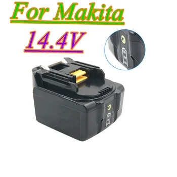 Оригинална литиево-йонна батерия 14.4 V 8.0 mAh за MAKITA батерия 14.4 V BL1430 BL1415 194066-1-194065-3 194559-8 MAK1430Li. МЕТ1821