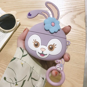 За xiaomi QCY T7 case стара Mini cartoon /динозавър dog pattern silicon Case For qcy t7 Cover funda