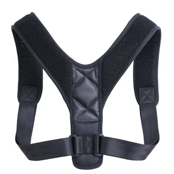 YOSYO Brace Support Belt Регулируема Коректор Стойка на Гърба на яката костите на гръбначния Стълб се Върти Рамото Лумбална Корекция стойката на тялото