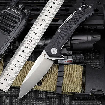 2021 Нова Безплатна Доставка Високо Качество на Бойни Тактически Сгъваем Ловен Нож G10 Дръжка Открит Оцеляването на Къмпинг Ножове EDC Инструменти