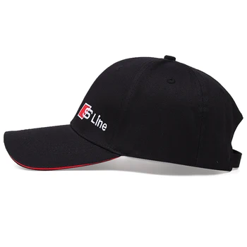 висококачествен памучен Външна мъжка бейзболна шапка S Line Бродерия възстановяване на предишното положение Hats For Men Women Cap F1 racing cap Car cap
