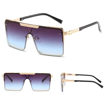 MERCELYN Square Луксозни Модни Слънчеви Очила За Мъже И Жени Очарователен Дизайнерски Марка Слънчеви Очила с UV400
