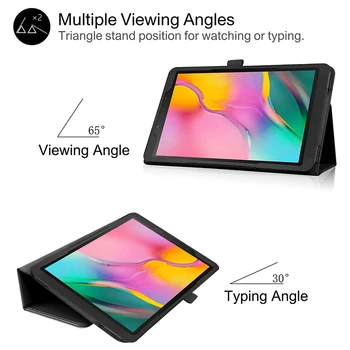 Флип ПУ кожен калъф за Samsung Galaxy Tab A7 10,4 инча 2020 Калъф за Samsung Galaxy Tab A7 SM-T500 SM-T505 T507 Tablet Case