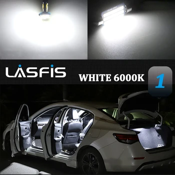 LASFIS 10ШТ За KIA Niro EV За Niro 2020 + Canbus Car LED Interior Indoor Light Map Dome Багажника License Plate Lamp Kit