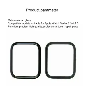 Комплект за ремонт на екрана за Apple Watch Серия 2/3/4/5/6 38 мм 42 мм 40 мм 44 мм предни UV лепило комплект за ремонт на екрана комплект за смяна на стъкло