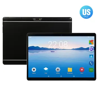 10.1 Инчов WiFi Tablet PC Android 9.0 IPS Screen Tablet Call Phone RAM 10G+ROM 512GB Tablet Wi-FI, GPS, Таблети
