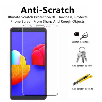 Закалено Стъкло На Samsung А01 Основната Screen Protector Galaxy M M01 01 А01 A 01 Основната Защитно Стъкло защитно Фолио на капака