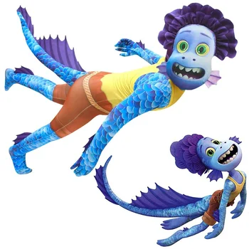 Alberto Sea Monster cosplay budy suit Children ' s fancy Хелоуин Boys and girls Лука гащеризон костюм детски Коледни подаръци