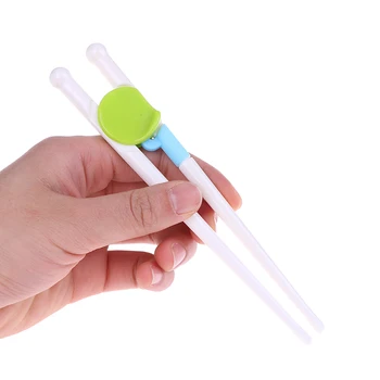 1 Чифт ChildrenChopsticks For Right Chopsticks Kids Baby Обучение Helper Training Hand Home Детски Стоки Кухненски инструменти
