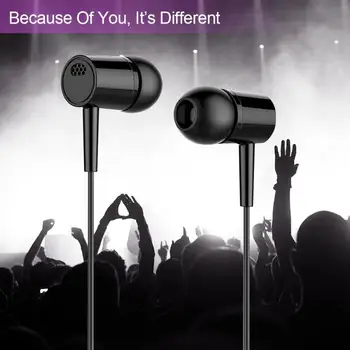 Слушалки с 3,5 мм Слушалки С Микрофон Стерео Шум Reduct Високо Качество на Звука на Събуфъра За Samsung Лаптоп Телефон Tablet PC