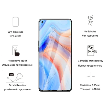 За Oppo Reno4 Pro 5G / 4G Full Cover Soft Hydrogel Screen Protector Film