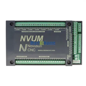 NVUM V2 Mach3 USB 200 khz CNC 3/4/5/6 Axis Motion Control Card Breakout Board Controller NVUM3/NVUM4/NVUM5/NVUM6 V2