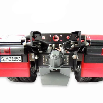 Rc Камион Metal Tail-Бум на Draw Hook Sets For 1/14 Remote Control Car Heavy Duty Tractor 6X6 6X4 Tamiya Lesu Engineering Truck Toy