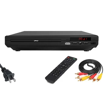 DVD-плеър 1080P Мащабиране Всички Регионални DVD плейъри за дома с H DMI / AV Изход USB Мултимедиен плеър Функция X37A