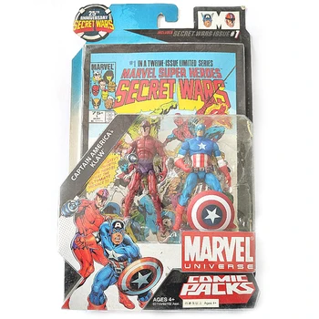 3,75-инчов Оригинален Hasbro Secret War Captain America, Hulk, Wolverine Action & Toy figures Модел Играчки за деца