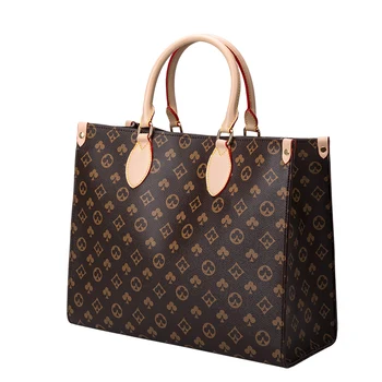 Луксозен Нов Печатни Цвят Съвпадение Phopping Bag Дамска Чанта Мода Мъкна Чанти Голям Капацитет Чанти За едно Рамо
