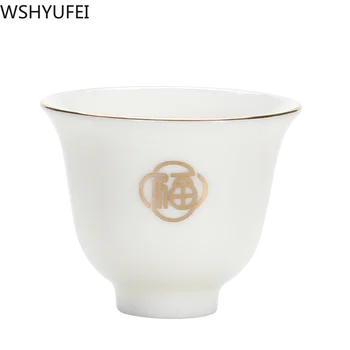 Творчески Китайски Чай Чай Чаша Керамична Чаена чаша Puer Oolong Чай Персонализирани подаръци, Домакински съдове за пиене