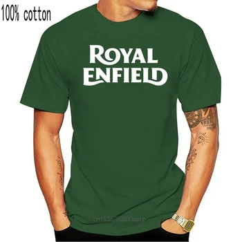 Тениска Royal Enfield Мъже С Кръгло деколте и Къси Ръкави