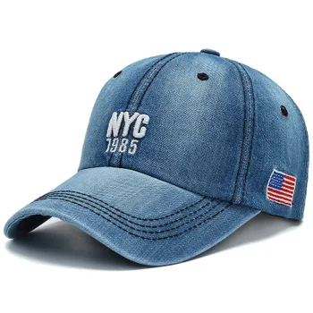 Новата Шапка на Ню Йорк Писмо Каубой Бродерия бейзболна шапка Спорт на Открито Дамски шапка бейзболна шапка за мъже