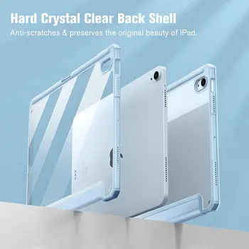 Магнит За iPad Air 4 Case 2020 iPad 10.9 Cover with Wireless Charging Молив Holder Case iPad Air4 Case iPad 2020 10.9 inch capa