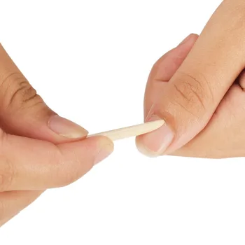Ципа 100шт маникюр Women Cuticle Remover Dead Skin Ноктите Инструмент Double End Нокти Stick Педикюр Професионален Инструмент За Нокти