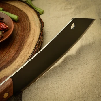 Sowoll Pro Chef Knife 8 Inch High Carbon Steel Slicing Knives Клане Boning Обезкостяването На Месото Секира Кулинария Кухненски Нож Инструмент
