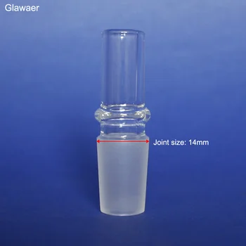 Най-горещо продаваният 1 БР. 14 мм свързване на клапа за стъклени се наргилета резервни части и аксесоари за наргиле с малки детайли