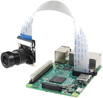 Raspberry Pi 3 b+ 4 b Модул на Камера за Нощно Виждане Камера С Регулируема Фокусиране Модул 5MP OV5647 Уеб-камера 1080p Видео