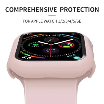 Vidro + caso за apple assistir serie 6 se 44 42mmm 40mm 38mm para iwatch tela pelicula protetora capa acessorios para carros