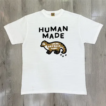 2021ss HUMAN MADE T-shirt Men Women 1:1 Fashion T shirt в slub Cotton Top Tees