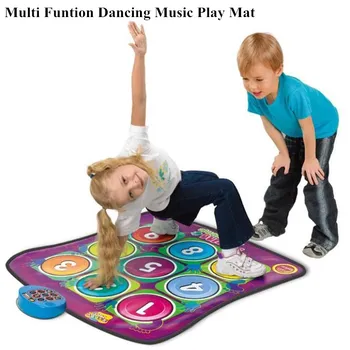 Многофункционален Танц Игра Мат Baby Play Mat Indoor Parent-child Activity Gym Game Crawling Blanket Educational Toys