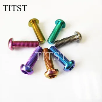 TITST ISO 7380 torx button head титанови болтове M6*15/20/25/30/35/40 мм ( един лот = 2 елемента )