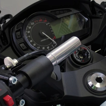 Удължител на конзолата на волана GPS Навигация за Kawasaki Z1000SX 2011-2019 NINJA 1000 650 GTR1400 NinjaH2SX Ninja650 Ninja1000